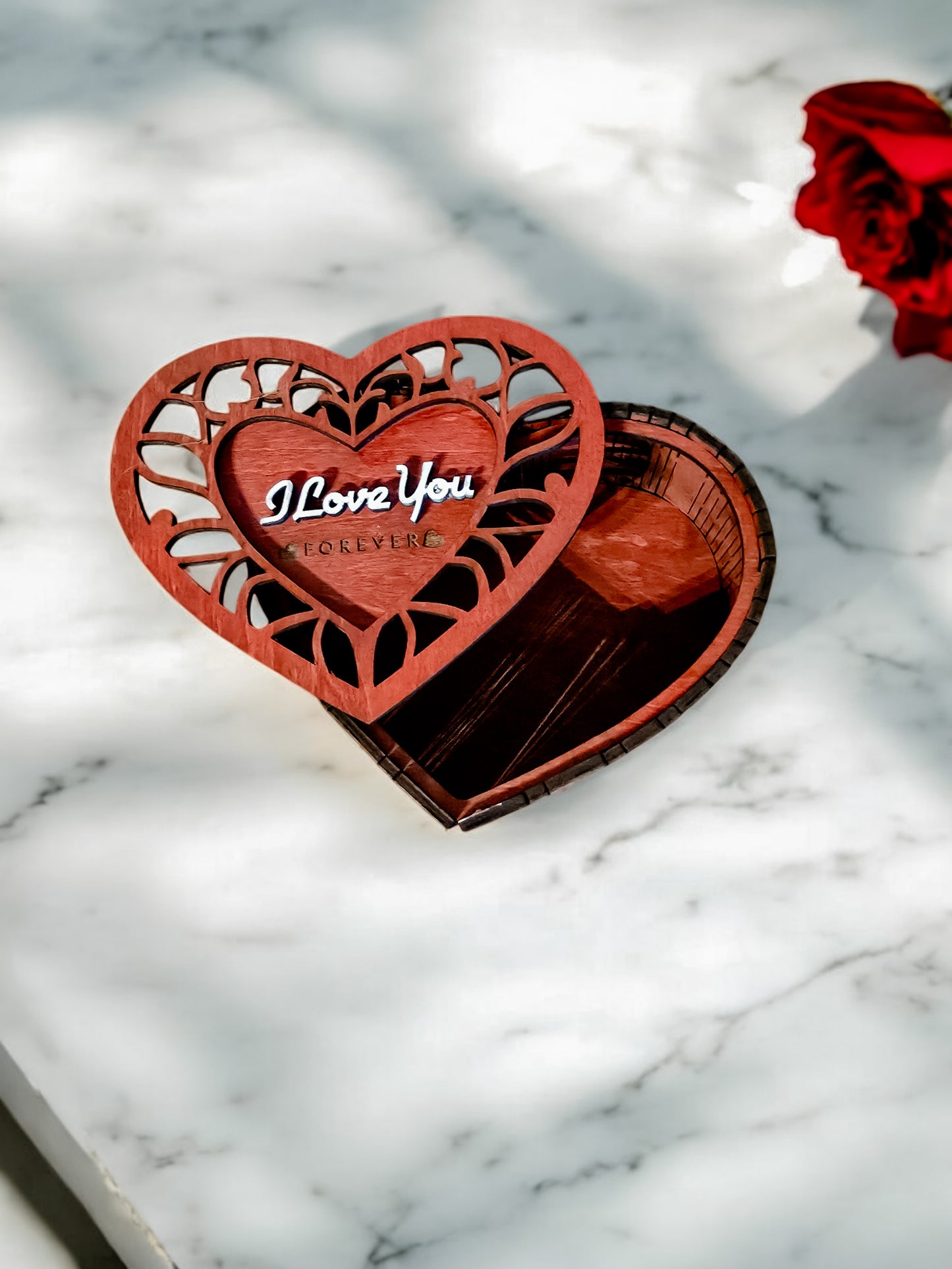 Valentine's Day Wooden Boxes