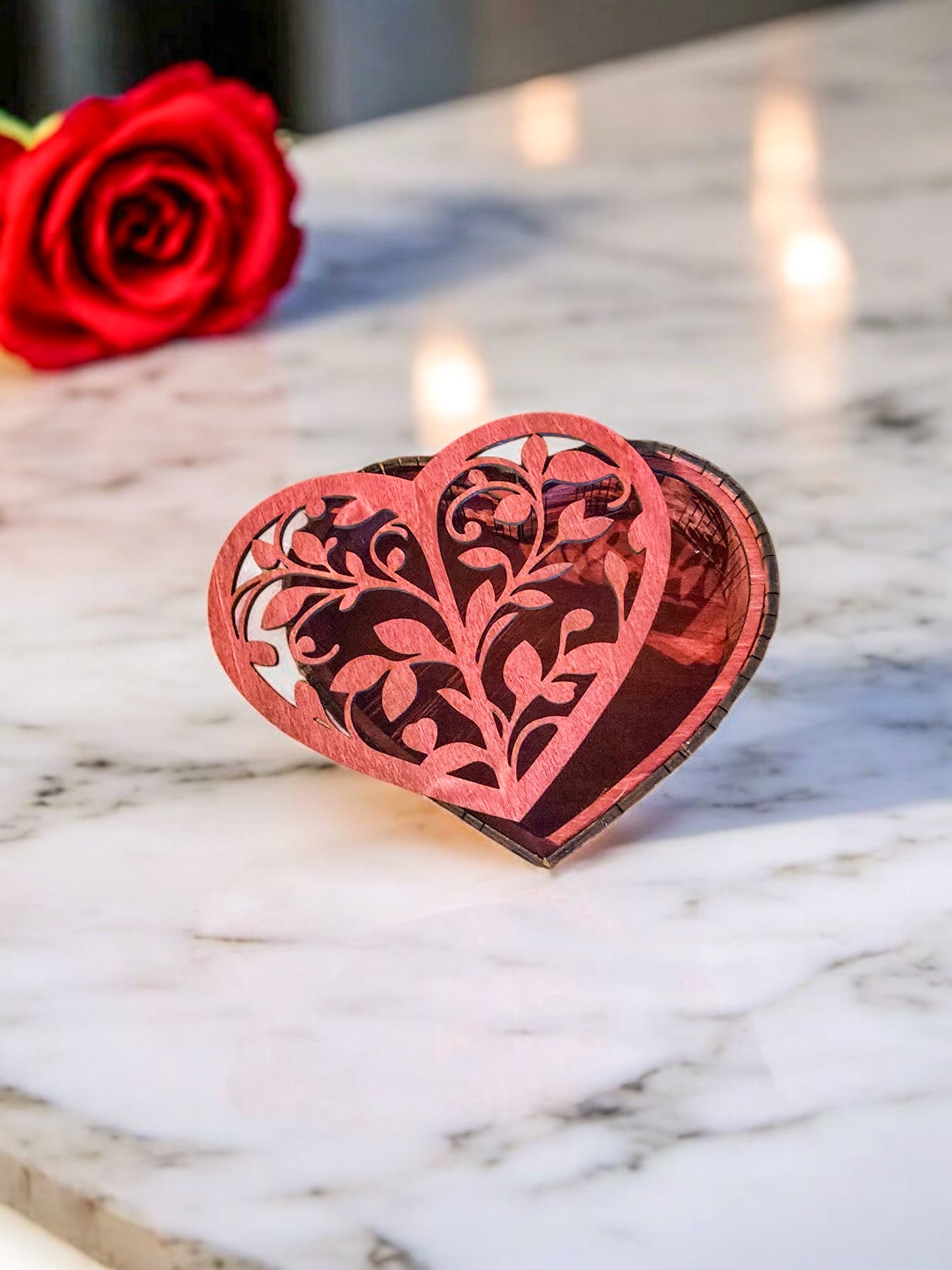 Valentine's Day Wooden Boxes