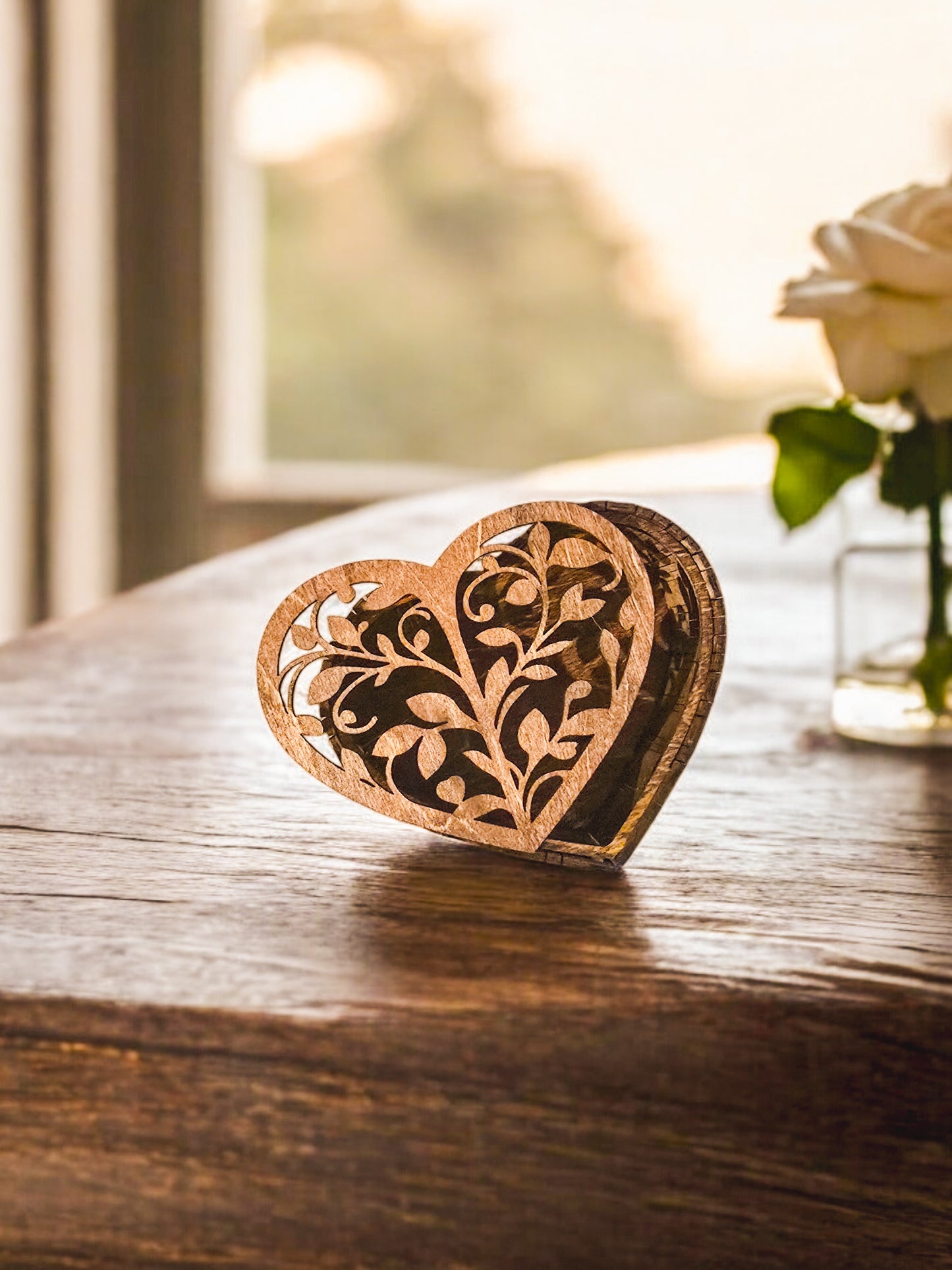 Valentine's Day Wooden Boxes