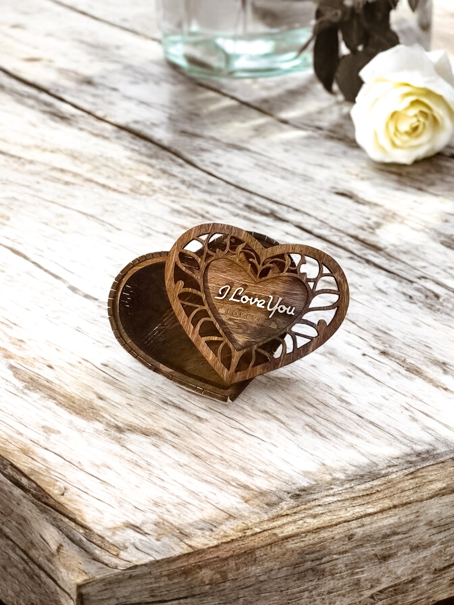 Valentine's Day Wooden Boxes