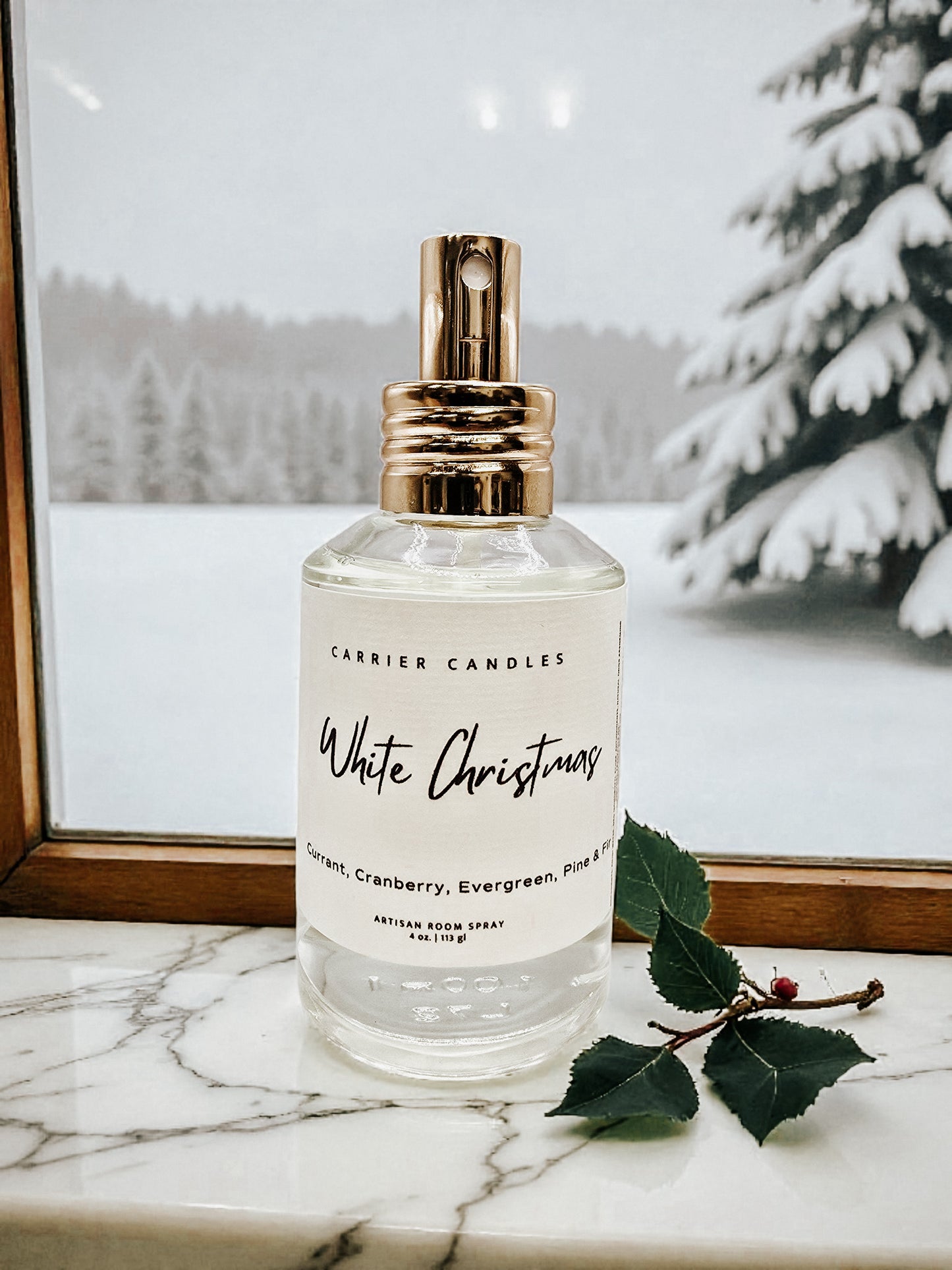 White Christmas Room Spray