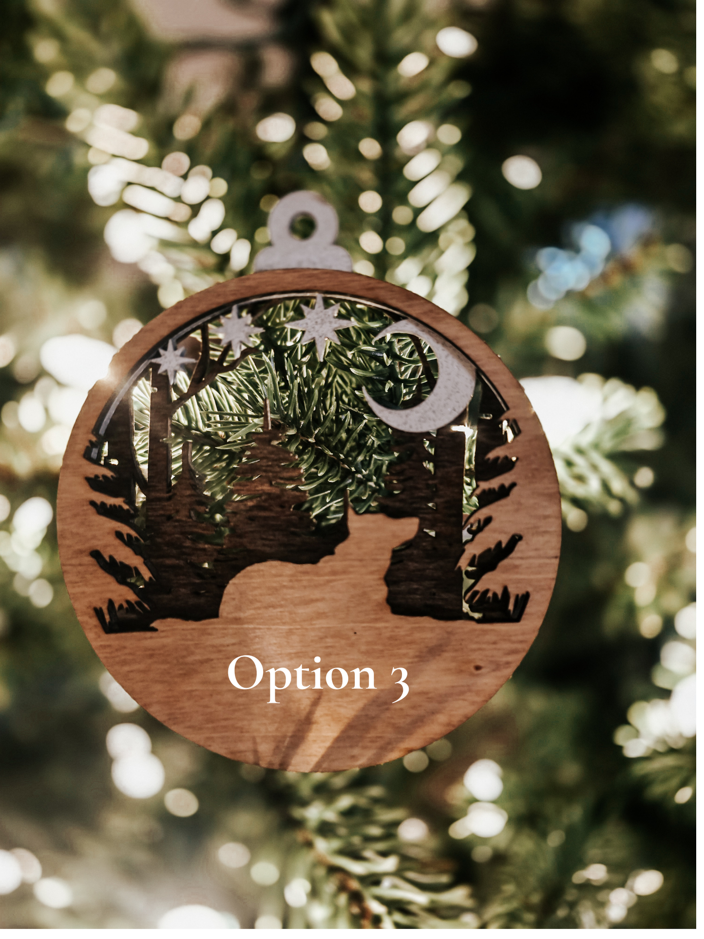 Wooden Christmas Ornaments