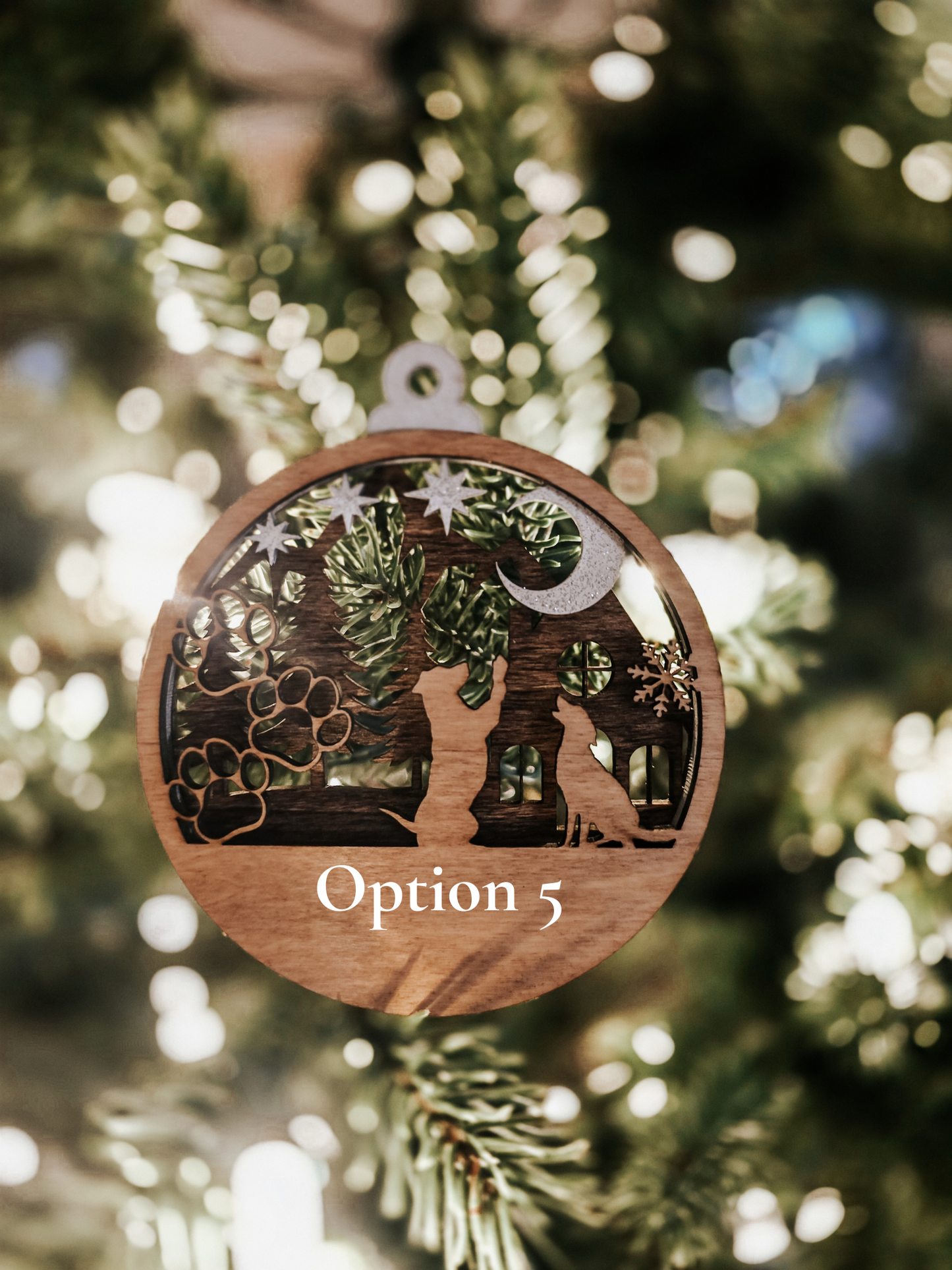 Wooden Christmas Ornaments