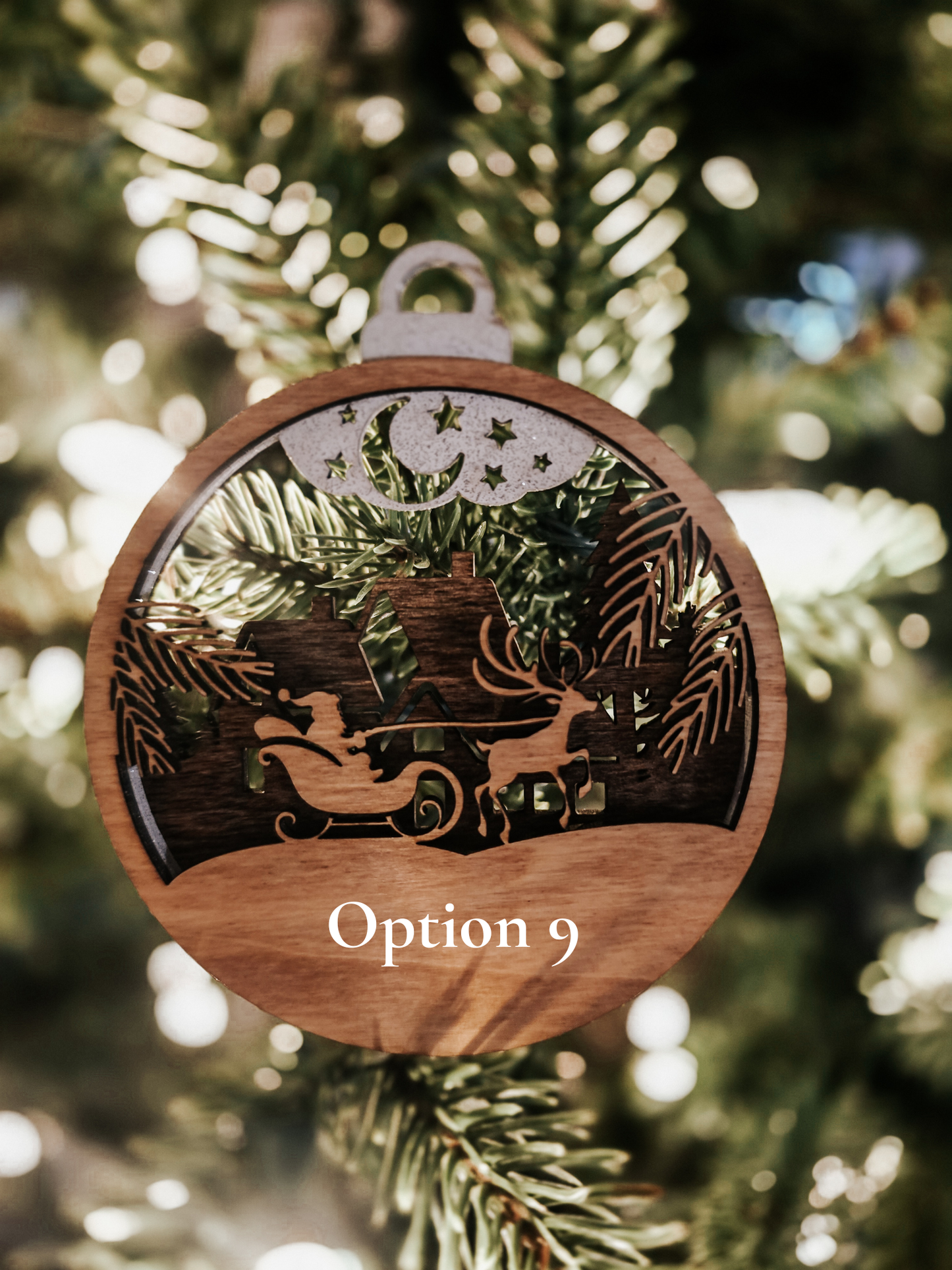 Wooden Christmas Ornaments