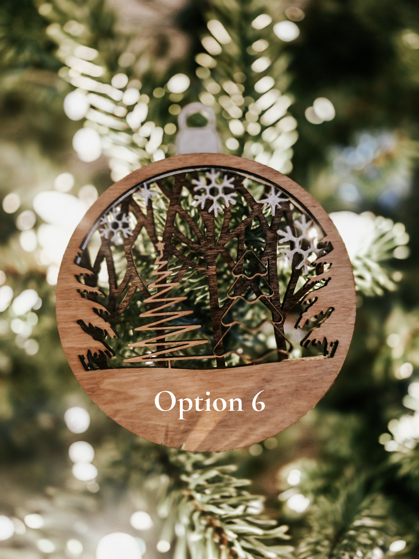 Wooden Christmas Ornaments