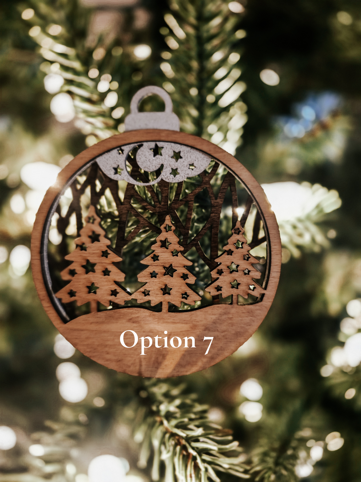 Wooden Christmas Ornaments