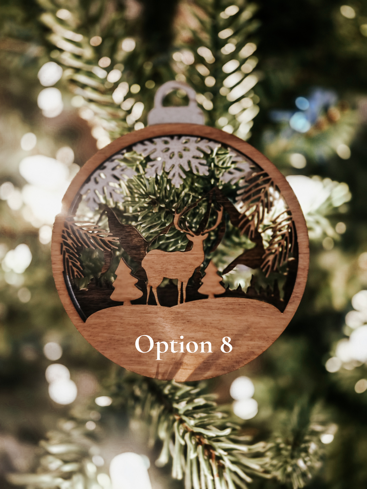 Wooden Christmas Ornaments