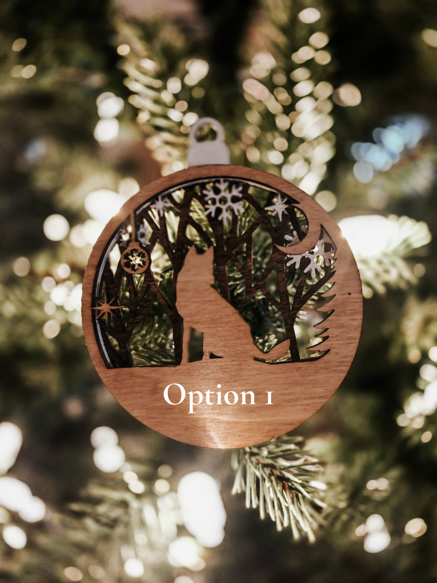 Wooden Christmas Ornaments