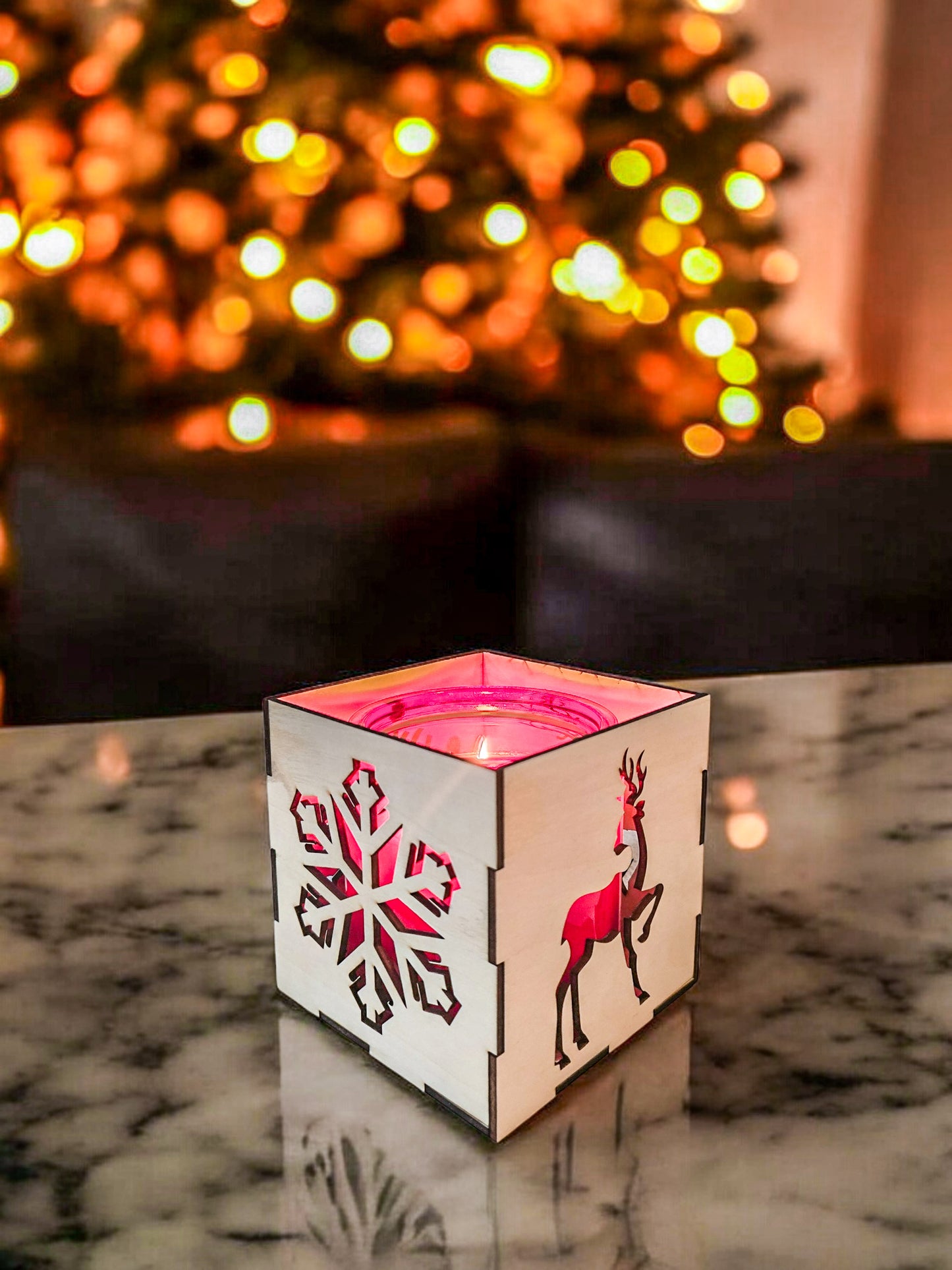 Holiday Candle Lantern